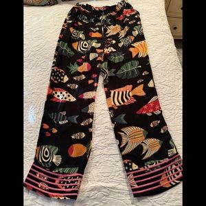 Fabulous pair of FARM Anthropologie Pants..Fish!
